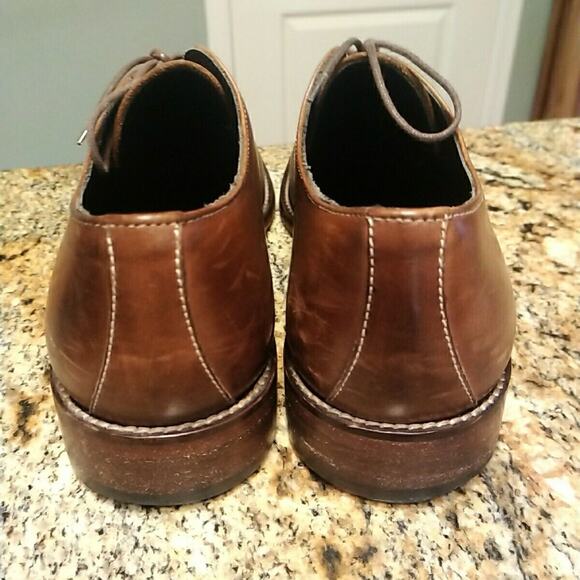 To Boot New York Adam Derrick Winston Leather Oxford Brown 1898 8.5 US Men's - Picture 8 of 12